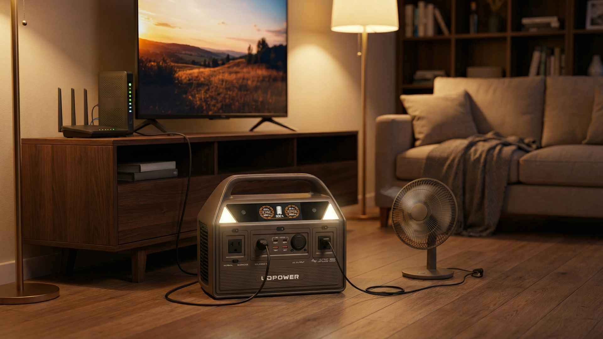 What Can a 600W Portable Power Station Run?  UDPOWER