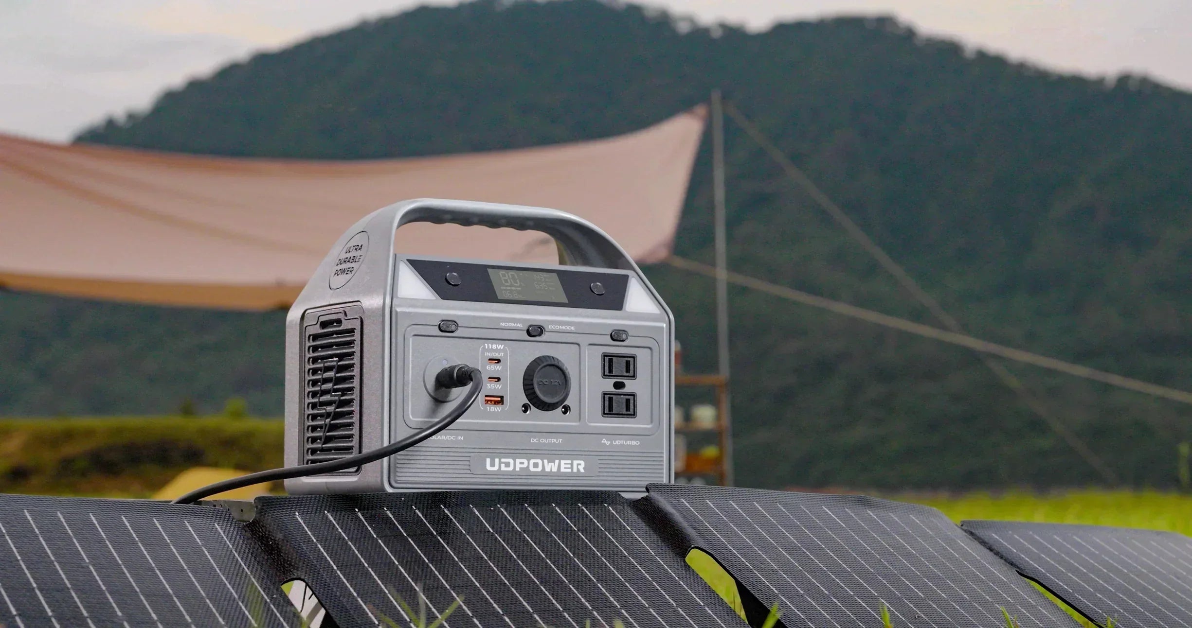 What Is a Portable Power Station? A Beginner's Guide (W vs Wh, Sizing &  Solar)  UDPOWER