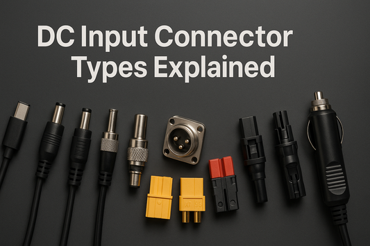 DC Input Connector Types