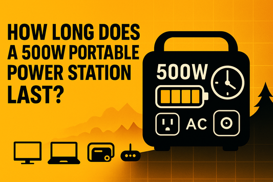 How Long Does a 500W Portable Power Station Last
