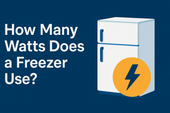 How Many Watts Does a Freezer Use