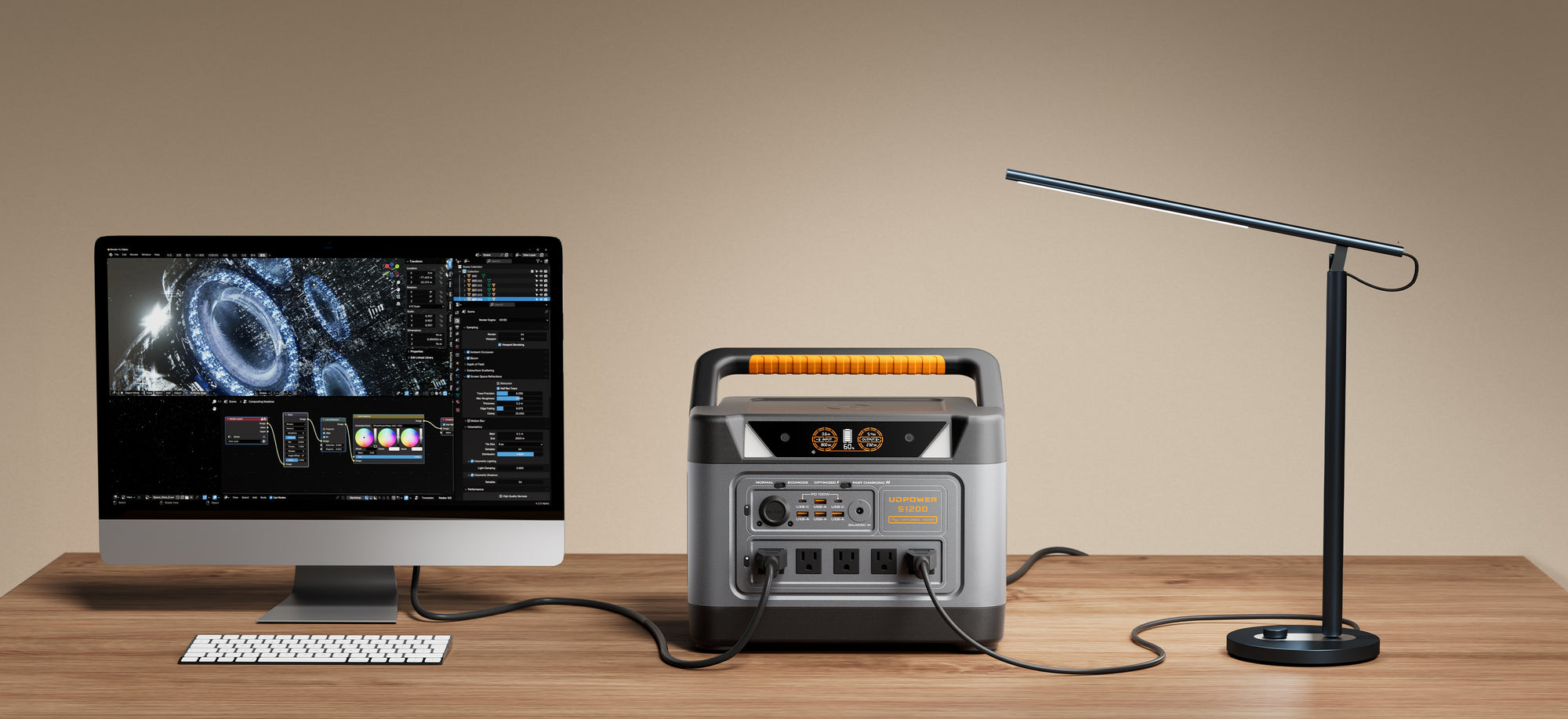 1000W power station with ups mode