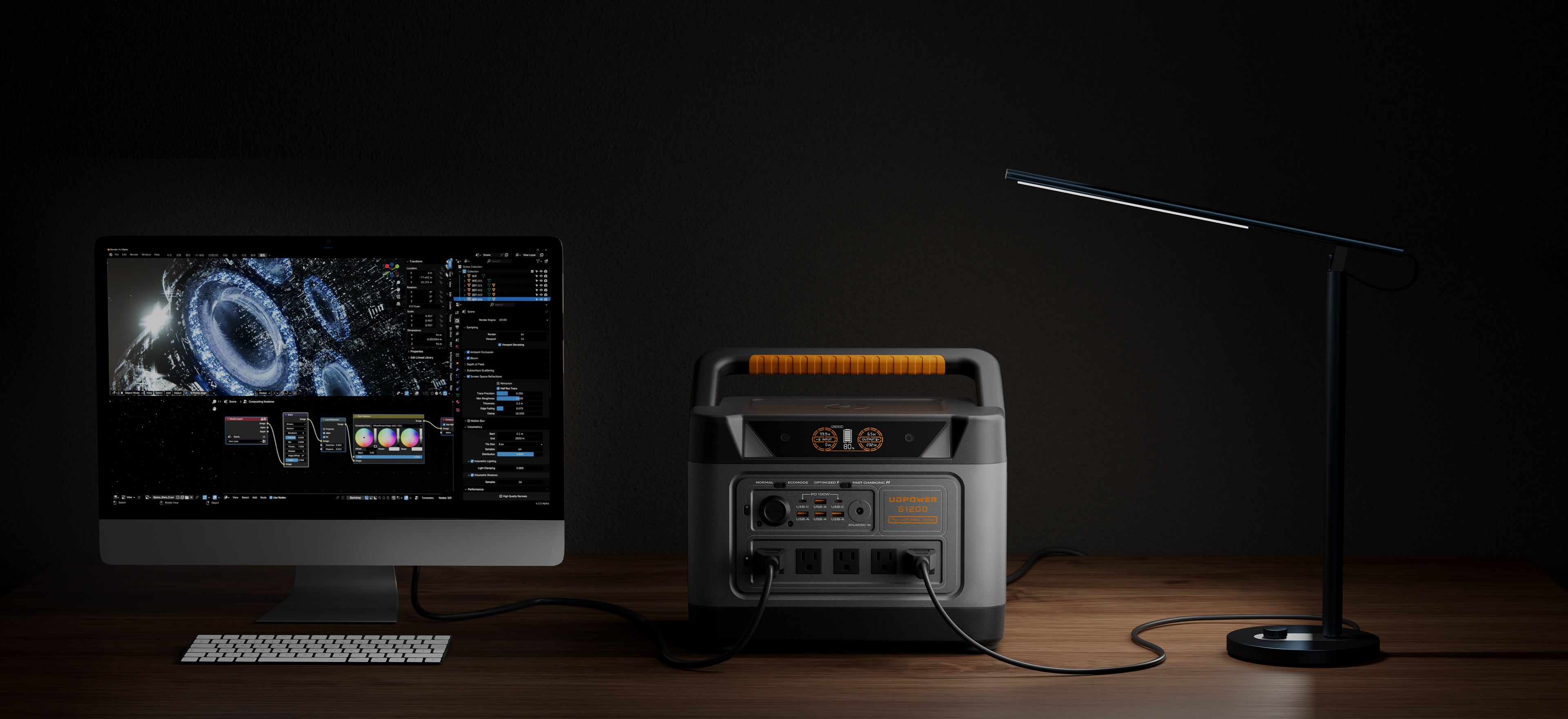 1000W power station with ups mode