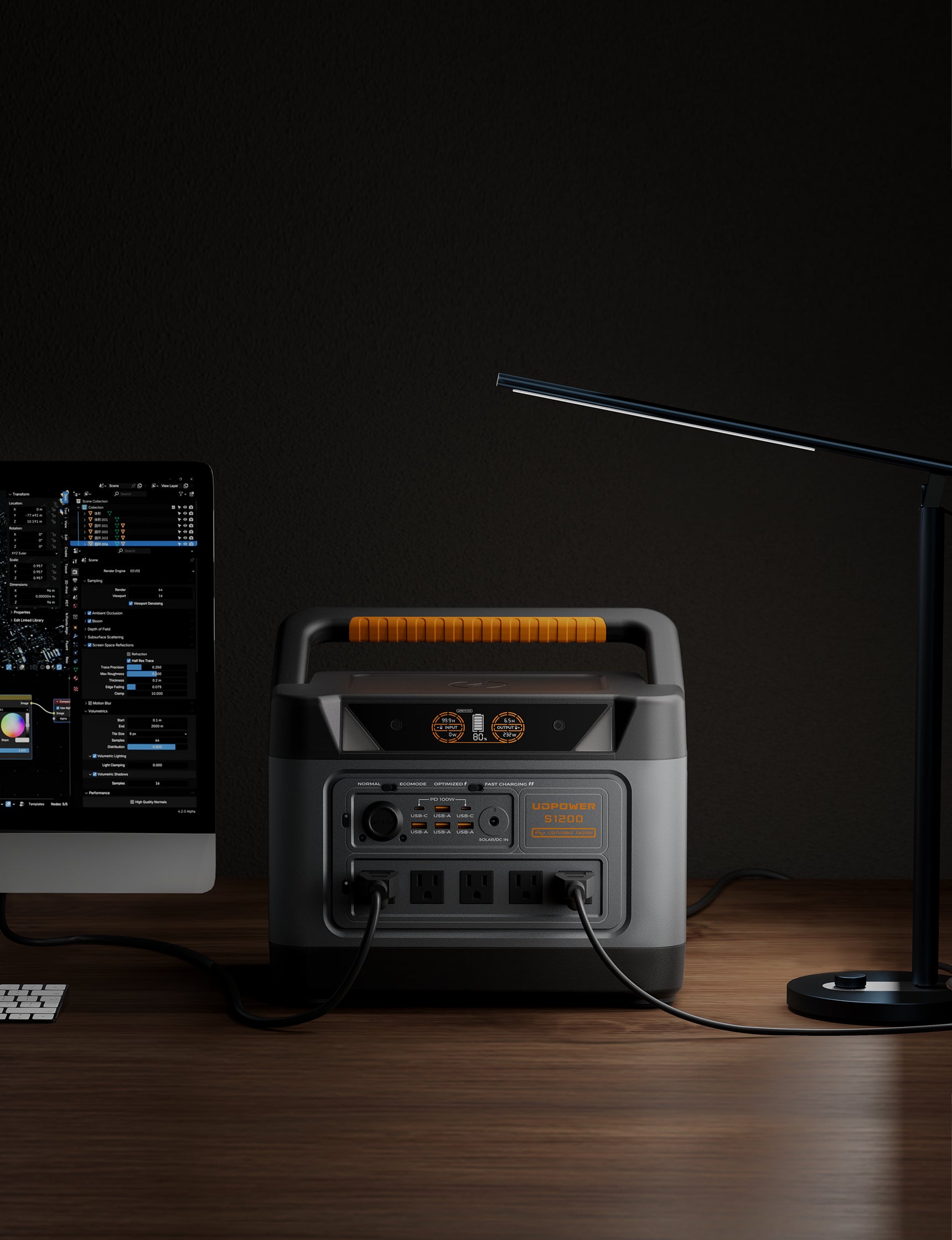 1000W power station with ups mode