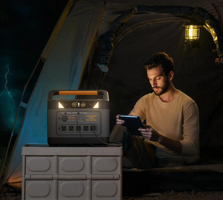 Portable power station 1000W for emergency