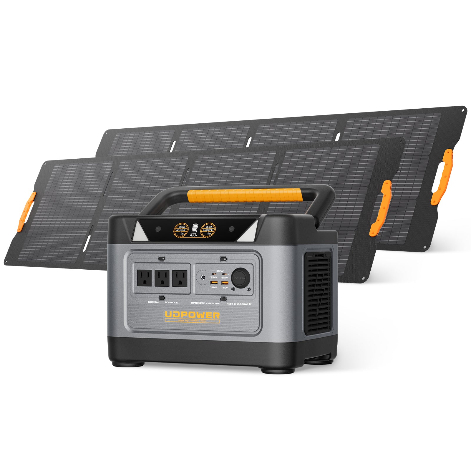 solar generator with 420W solar panel