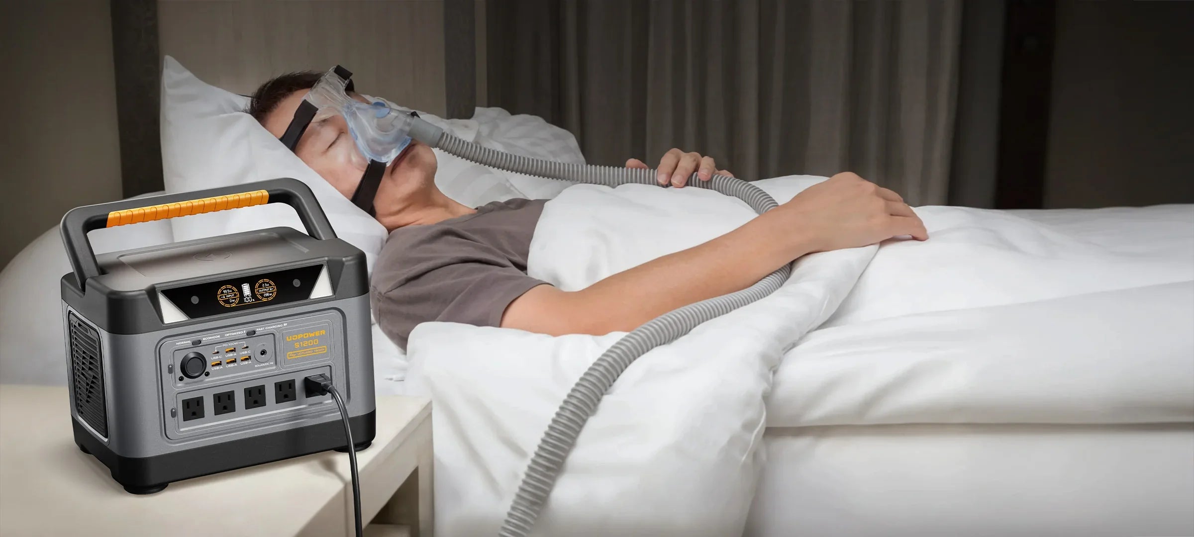 How Long Will a CPAP Run on a Battery Backup?