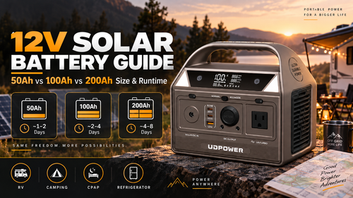 12V Solar Battery Guide