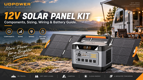 12V Solar Panel Kit