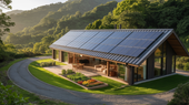 2,000 Sq. Ft. Home with solar power