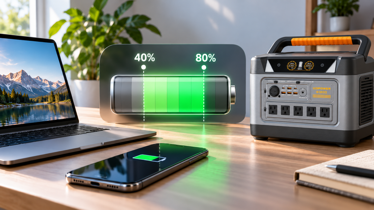40–80 Rule for Lithium-Ion Batteries