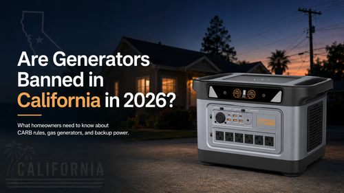 Are Generators Banned in California