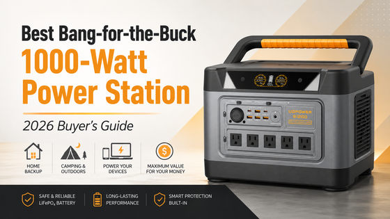 Best Bang for the Buck 1000-Watt Power Station in 2026