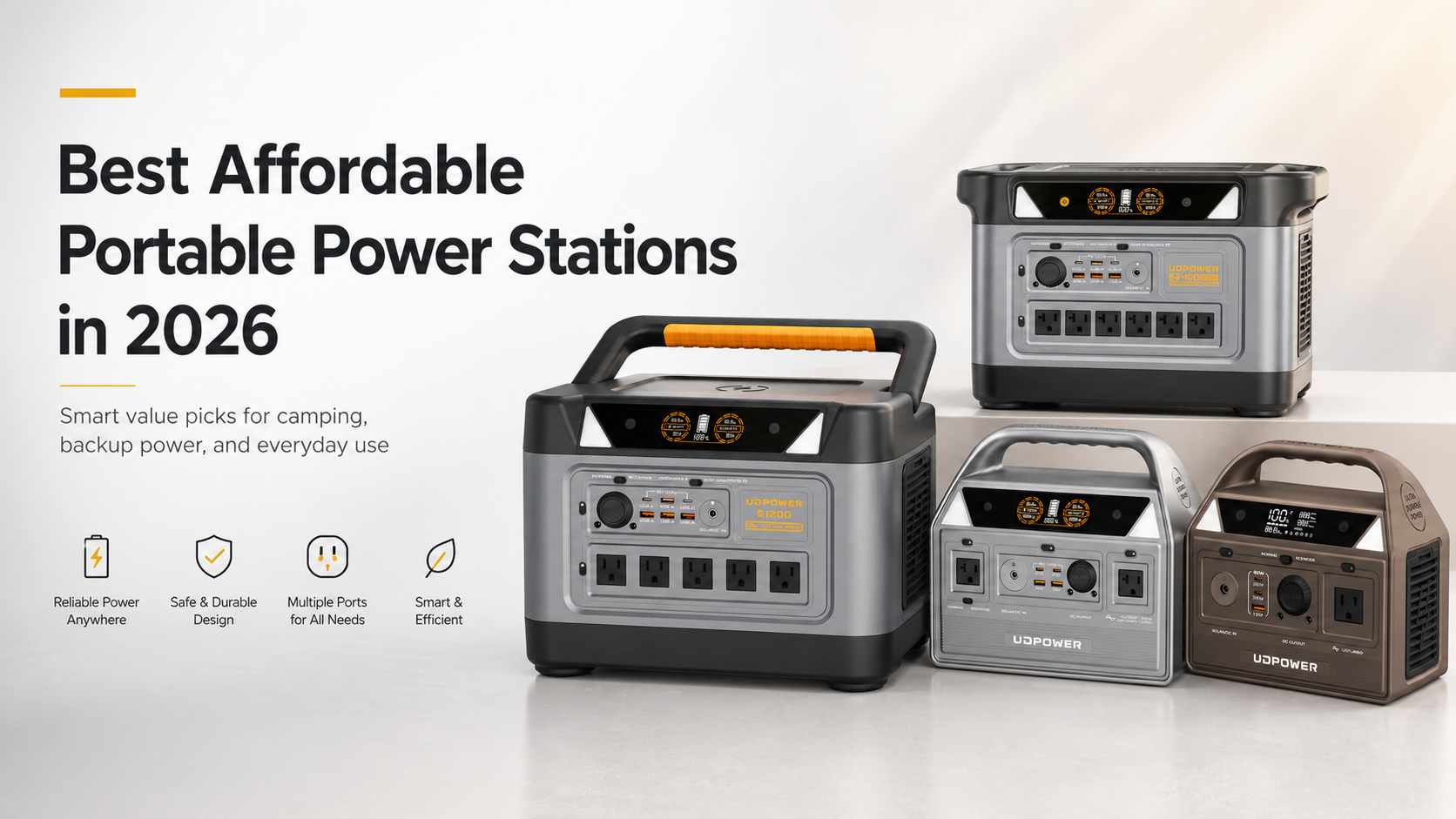 Best affordable portable power stations in 2026