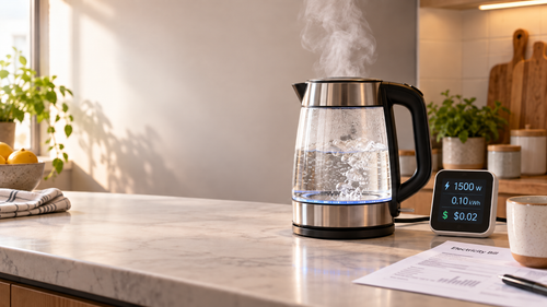 Boiling Electric Kettle and Energy Consumption Monitoring