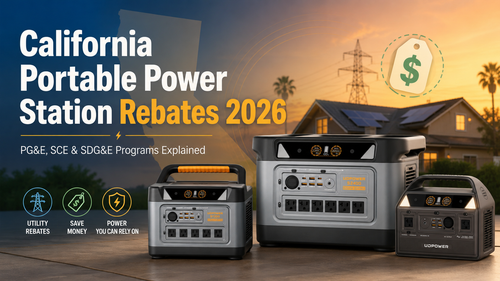 California Portable Power Station Rebates