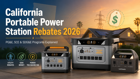 California Portable Power Station Rebates