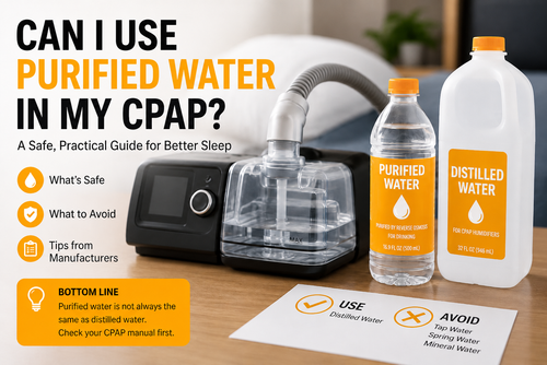Can I Use Purified Water in My CPAP