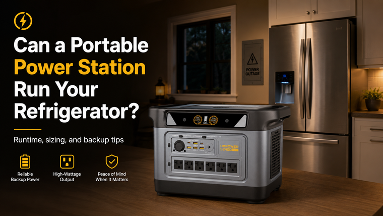 Can a Portable Power Station Run Your Refrigerator