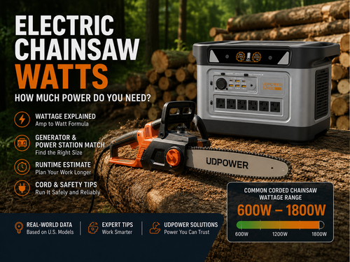 Electric Chainsaw Watts