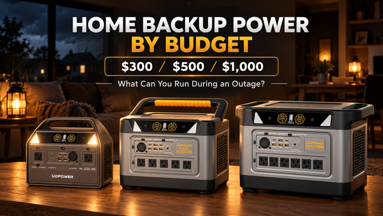 Home Backup Power by Budget