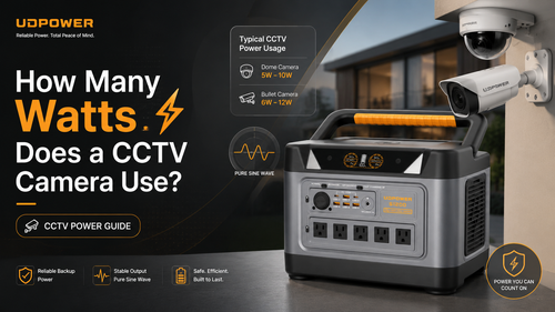 How Many Watts Does a CCTV Camera Use
