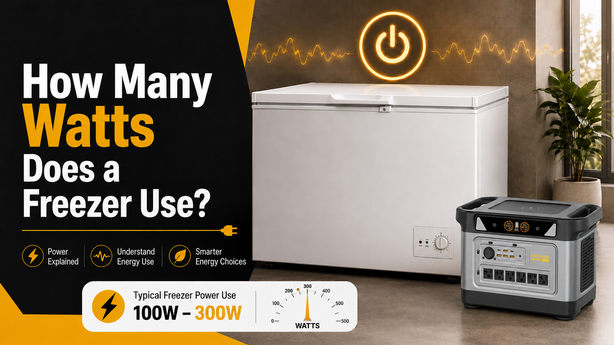 How Many Watts Does a Freezer Use