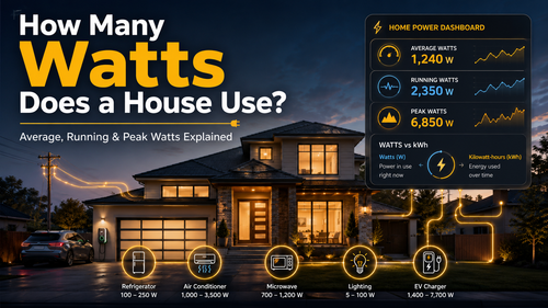 How Many Watts Does a House Use