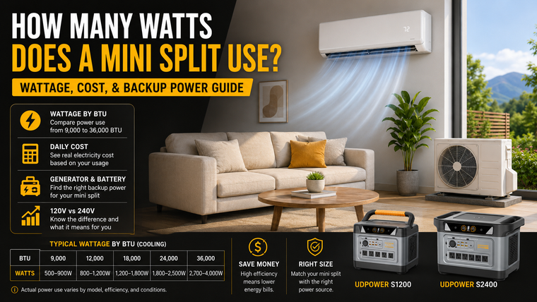 How Many Watts Does a Mini Split Use