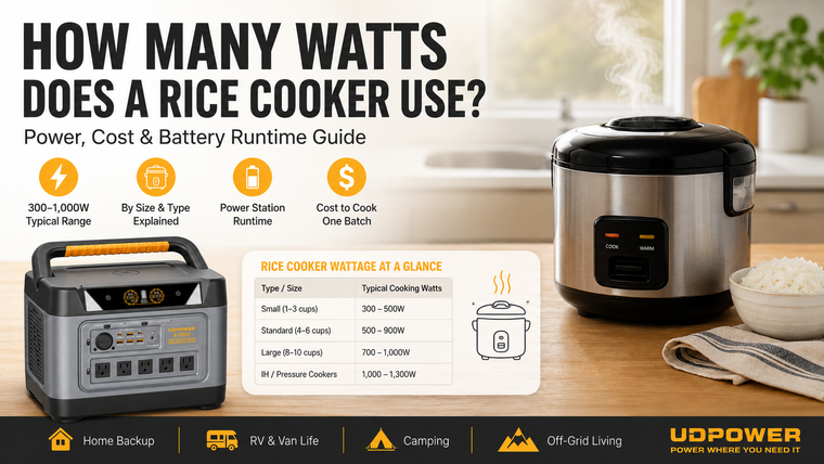 How Many Watts Does a Rice Cooker Use