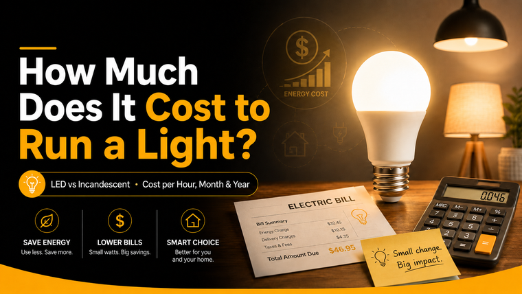 How Much Does It Cost to Run a Light