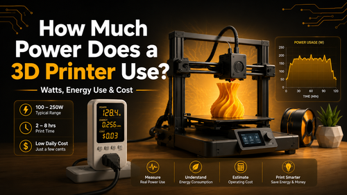 How Much Power Does a 3D Printer Use?