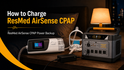 How to Charge ResMed AirSense CPAP
