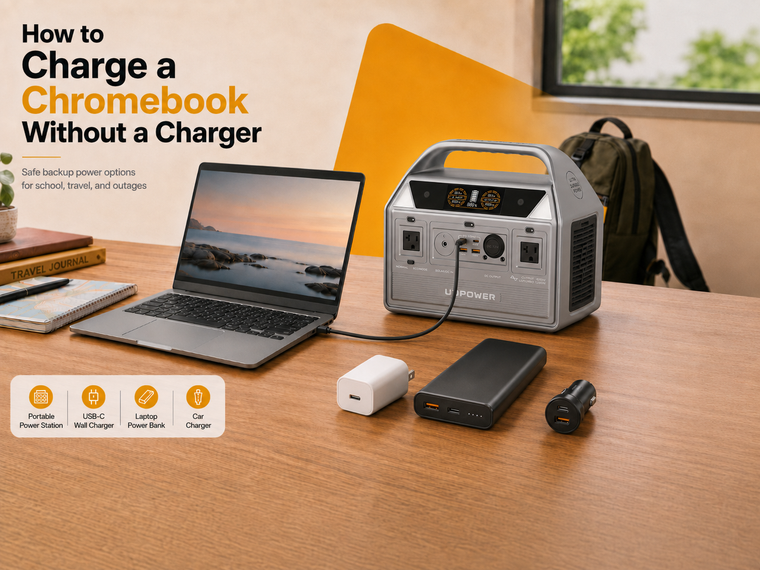 How to Charge a Chromebook Without a Charger