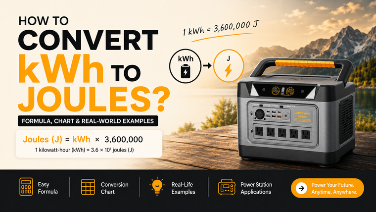 How to Convert kWh to Joules
