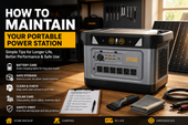 How to Maintain Your Portable Power Station