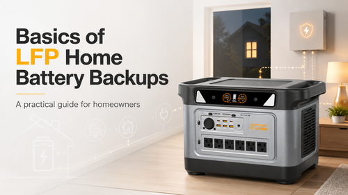 LFP Home Battery Backup