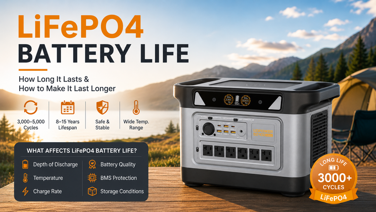 LiFePO4 Battery Life
