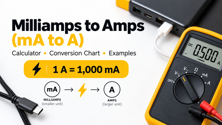 Milliamps to Amps Conversion Guide