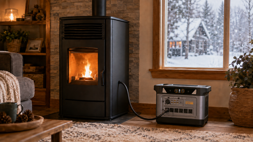 Pellet Stove Battery Backup
