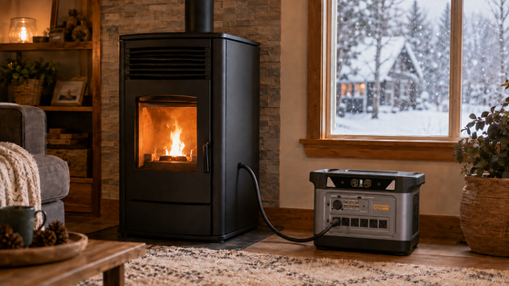 Pellet Stove Battery Backup