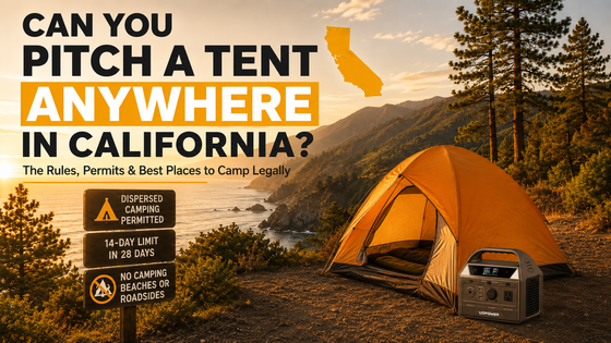 Pitch a Tent in California