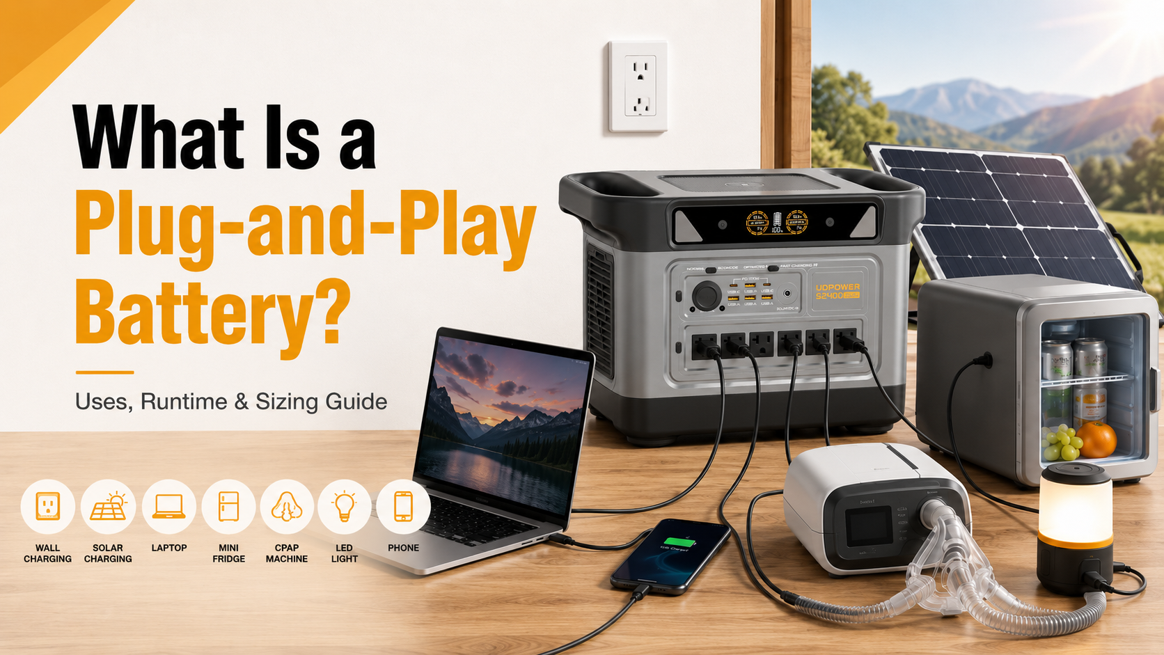 Plug-and-Play Battery