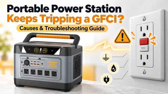 Portable Power Station Tripping GFCI