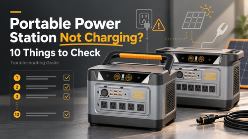 Portable Power Station Not Charging 10 Things to Check