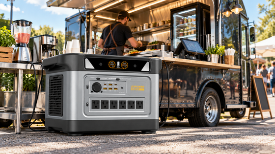 Portable Power Station for Food Truck: Equipment, Runtime & Sizing Guide