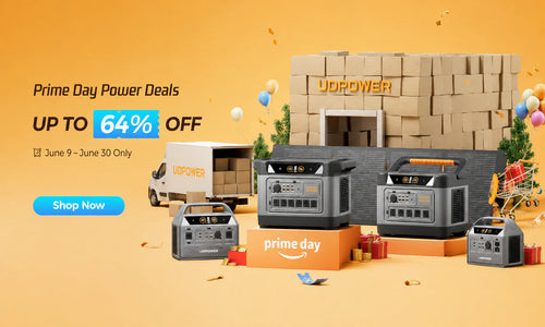 UDPOWER Prime Day Sale 2026: Save Up to 64% on Portable Power Stations and Solar Generator Bundles