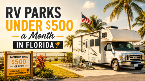 RV Parks Under $500 a Month in Florida