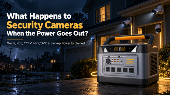 Security Cameras During a Power Outage