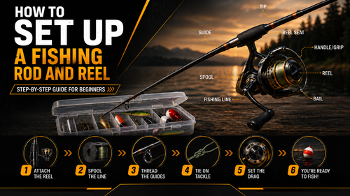 Setting Up a Fishing Rod and Reel